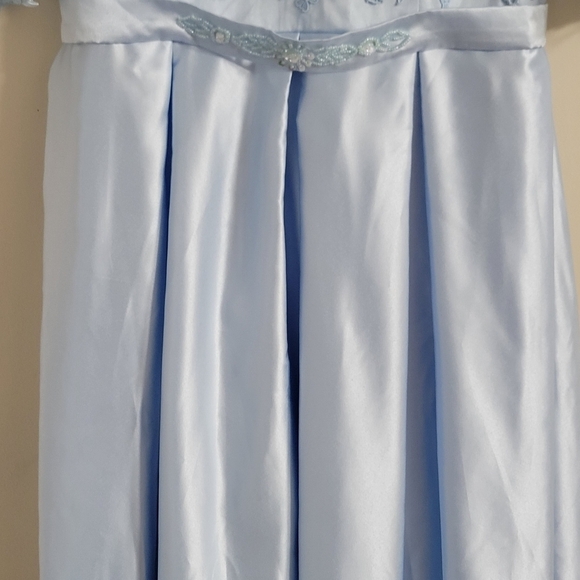 Blue Wedding/Ball Gown 35" Waist - Picture 5 of 8